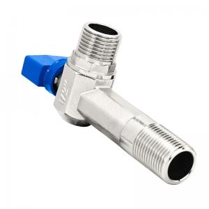 China OEM Quick Open 90 Degree Angle Stop Cock Valve Size Customized on sale