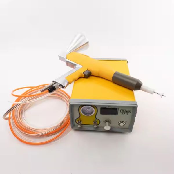 Experiment Static Powder Spraying Equipment / Industrial 40VA electrostatic coating equipment