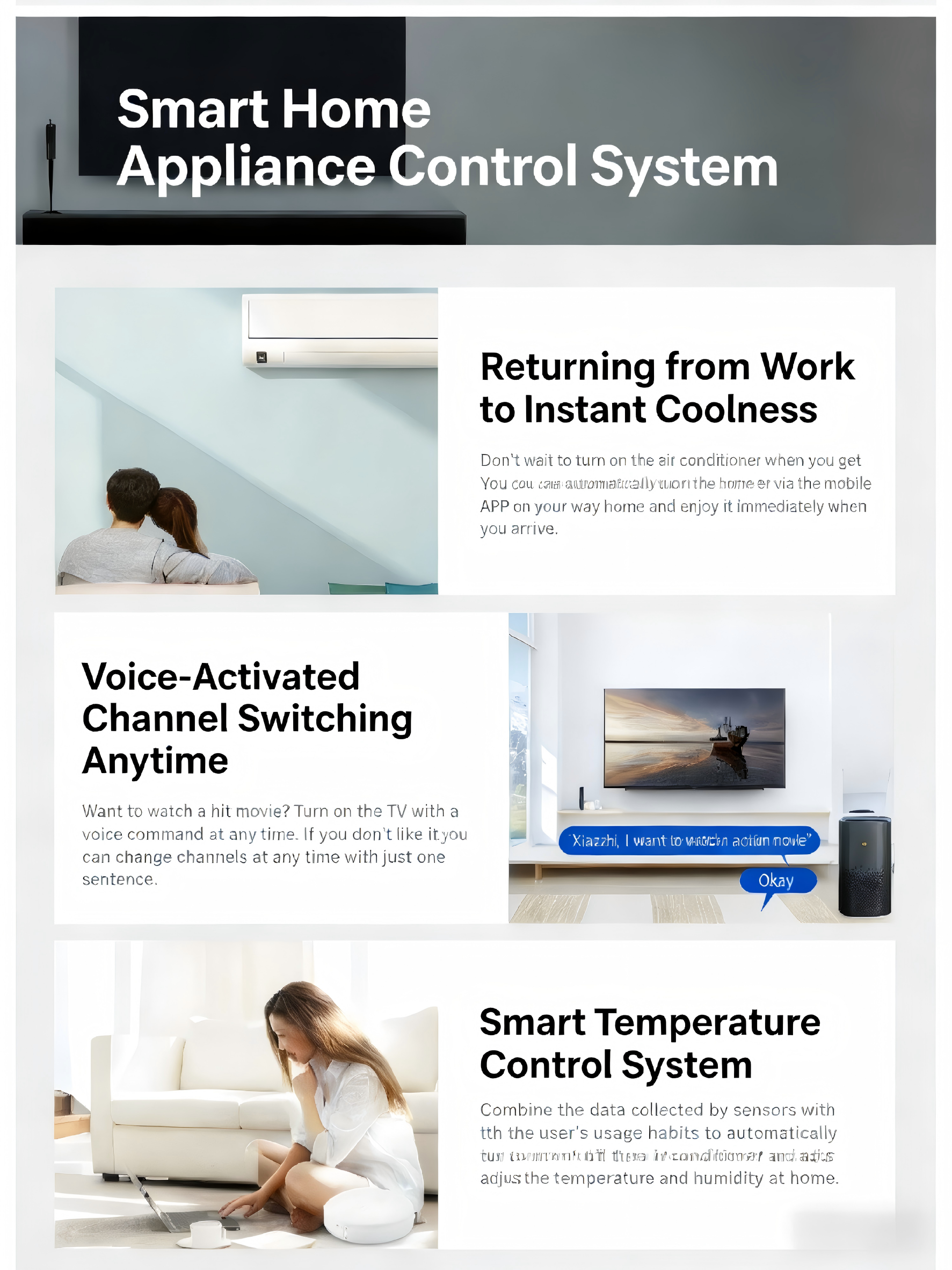 Smart Energy Saving Whole House Automation System Solution ODM