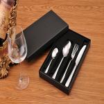 China high-grade polished stainless steel flatware set dinner cutlery sets for sale