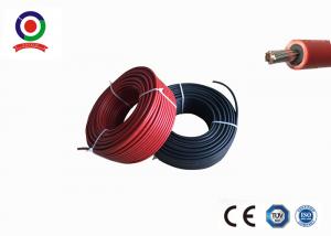 Quality Ozone Resistant 4mm Solar PV Cable Excellent Resistance To Abrasion for sale