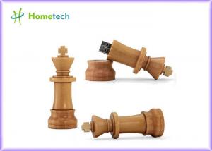 Quality Creative Chess USB 2.0 Wooden USB Flash Drive U Disk Pen Drive for sale