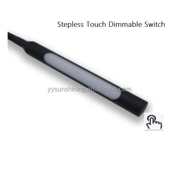 LED Gooseneck Bed Reading Light Inner Touch Dimmer Sensor Switch CE Certified 12V/24V