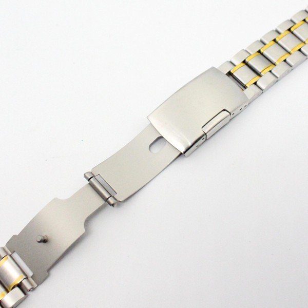 PVD Solid Gold Metal Strap · Customizable Color/clasp/logo