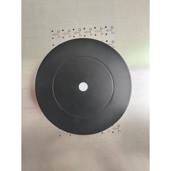 Small Led Lighted Turntable Display Stand 10.9cm Customizable For Store