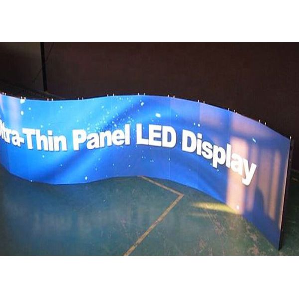P5 Flexible RGB LED Screen Indoor Stage Customized Circle Ribbon Shape