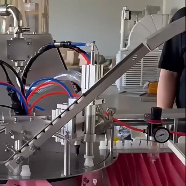 2kw Rotary Pouch Filling Machine Servo Magnetic Pouch Filling Sealing Machine