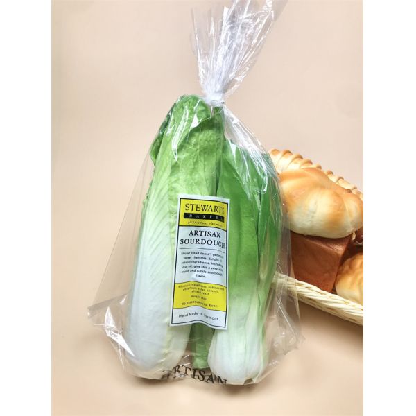 10 Color Printed Transparent Durability Bread Bag for Food Storage