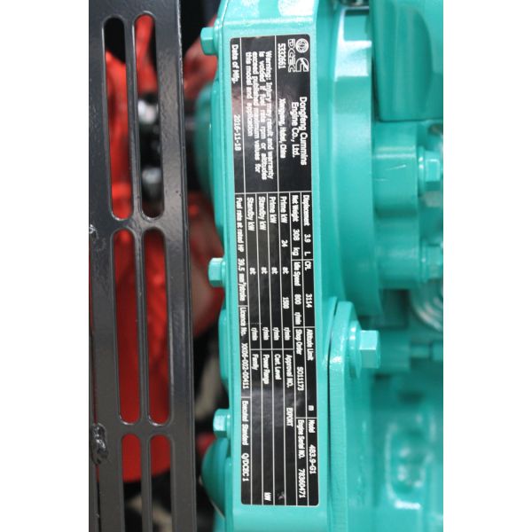 Soundproof USA Cummins Diesel Generator 60kva 48kw Silent With Cummins Engine 4BTA3.9-G2