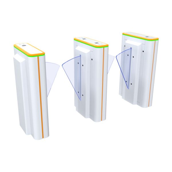 Customizable Flap Barrier Turnstiles Two-way Passing Direction and Customization Service for Size and Design Preferences