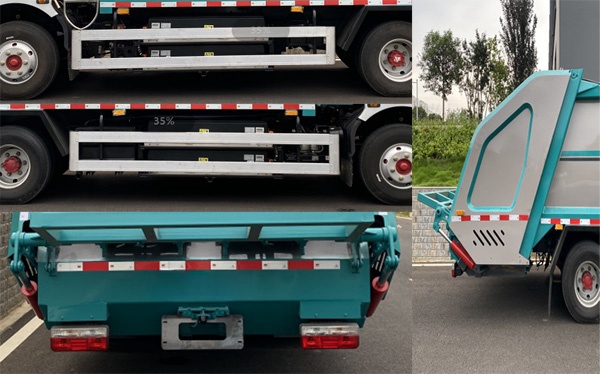 Dongfeng Captur Pure Electric 8-Square Compression Garbage Truck for Eco-Friendly Waste Management