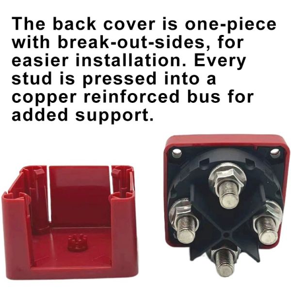 6010 300A 32V DC Mini Dual Circuit Plus Battery Switch