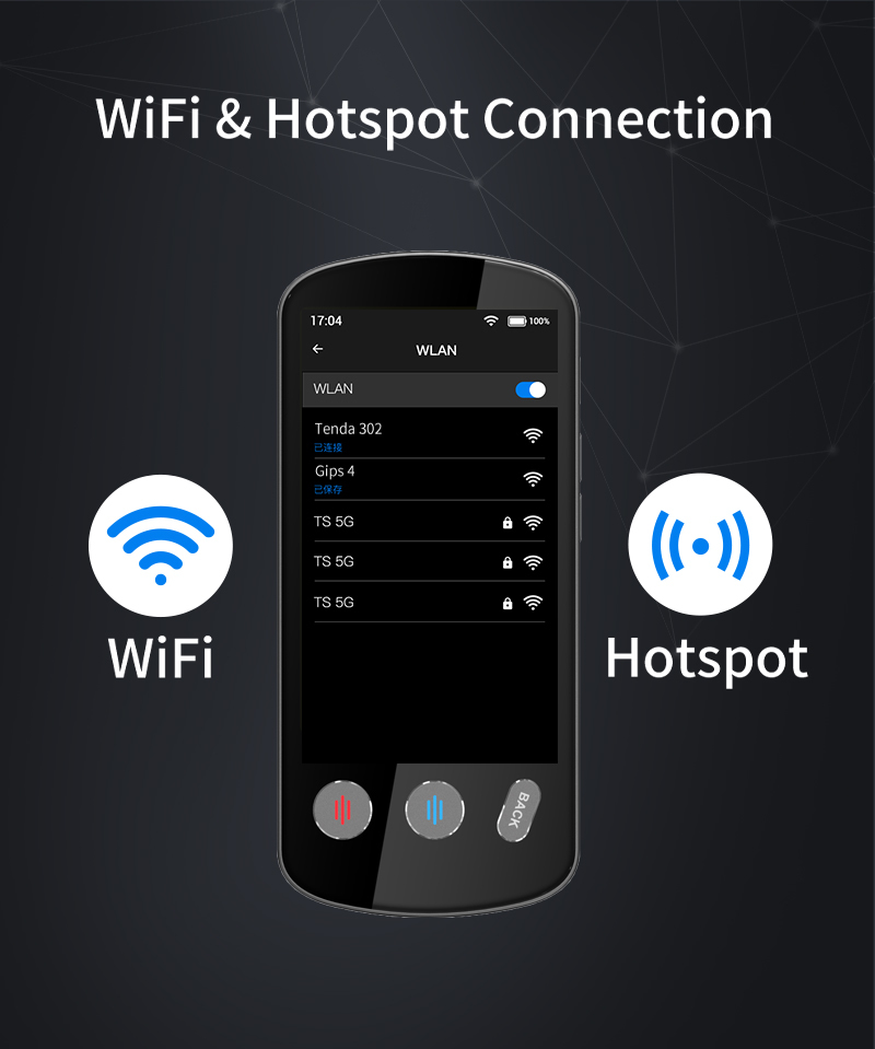 138 Languages Instant Multilingual Language Translator Two Way Language Interpretation Devices