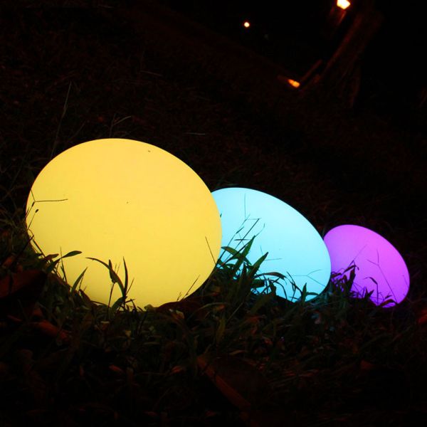Remote Control Luminous Globe Glow Ball Light 3W Energy Saving