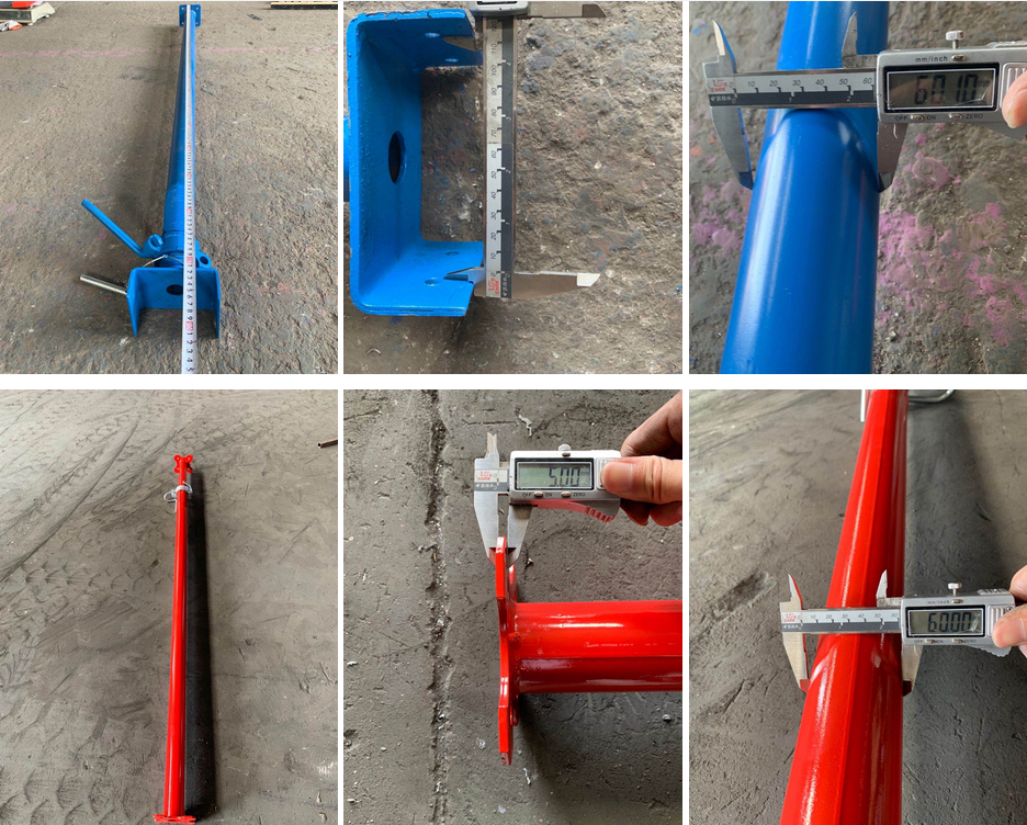 Q235 Adjustable Scaffolding Shoring Steel Props Jack Posts