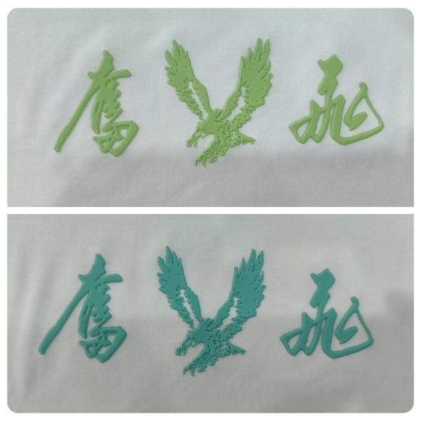 Infrared 3D Heat Cloth Embossing Machine Double Head ODM