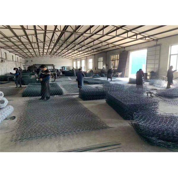 2.2mm Wire 60mm Aperture Galvanized Hexagonal Wire Mesh