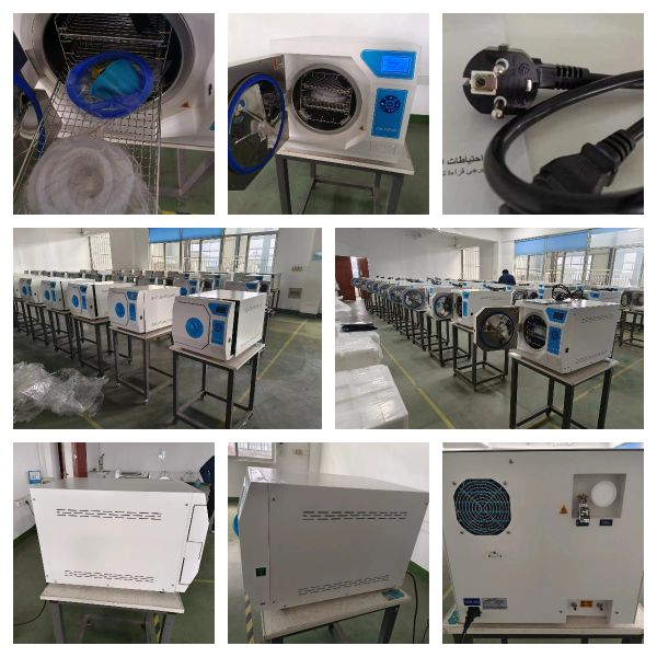 Safe Efficient Sterilization Class B Dental Autoclave 24L With LCD Control
