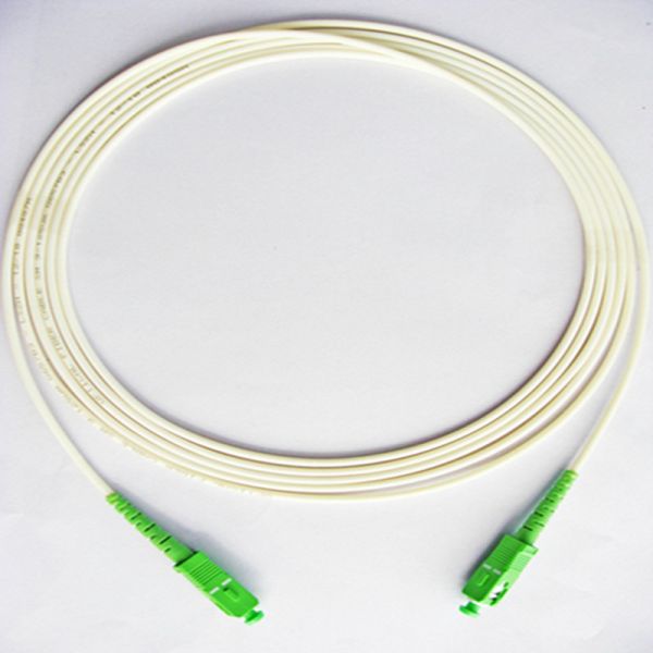 PE Sheath SC APC-SC APC G657B3 3.5mm Fiber Optical Patch Cord