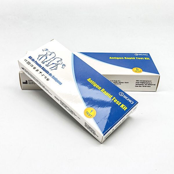 Swab Antigen Sars Cov 2 Rapid Test Kit Disposable Colloidal Gold Method
