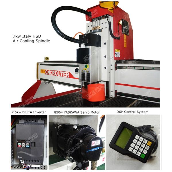 Large Working Area 3d Cnc Milling Machine , Artificial Marble Making Machine For Furniture