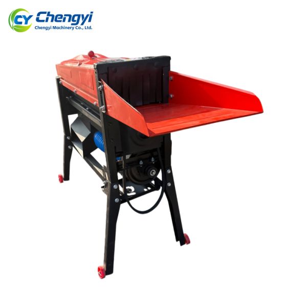 Iron Body Corn Thresher With Blower Maize Sheller Efficient Cleaning Processing Equipment