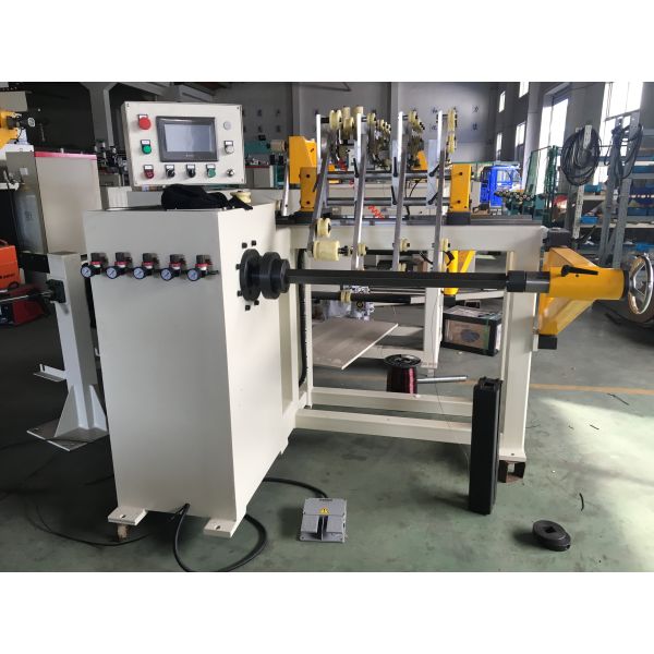 Automatic 4 Head Copper Wire Winding Machine For Round And Flat Wire Size Ø0.3mm 4.0mm