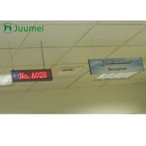 Manual Queue Management System Steel Cabinet With Touch Screen