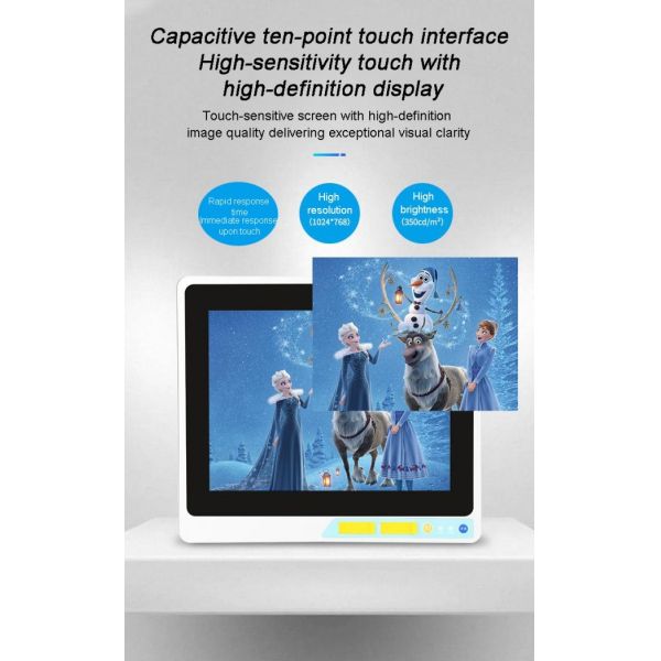 15 inch Industrial Capacitive Touch Embedded Screens High Brightness Display Wide Temperature Range Computer