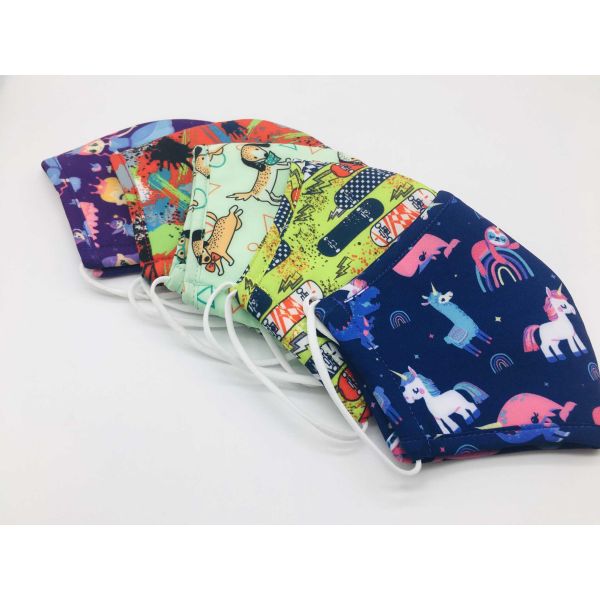 Washable Breathable Pm2.5 Kids Cotton Face Mask