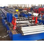 Supermaket Racking Shelf Panel Roll Forming Machine With Hydraulic Cutting