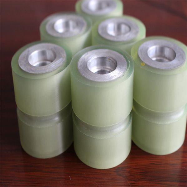 Customized Metal Core Polyurethane Wheels , Pu Roller High Tensile Strength
