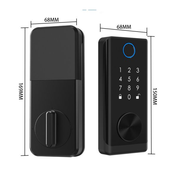 Secure Door Entry Outdoor Waterproof Touch Keypad Access Control Card Reader with App