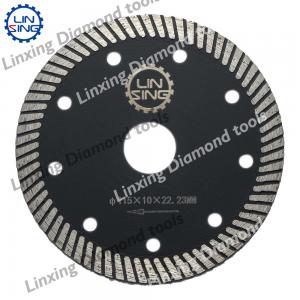 China 20mm/22.23mm Arbor Turbo Mesh Diamond Saw Blade for Cutting Ceramic Tile Marble Stone on sale