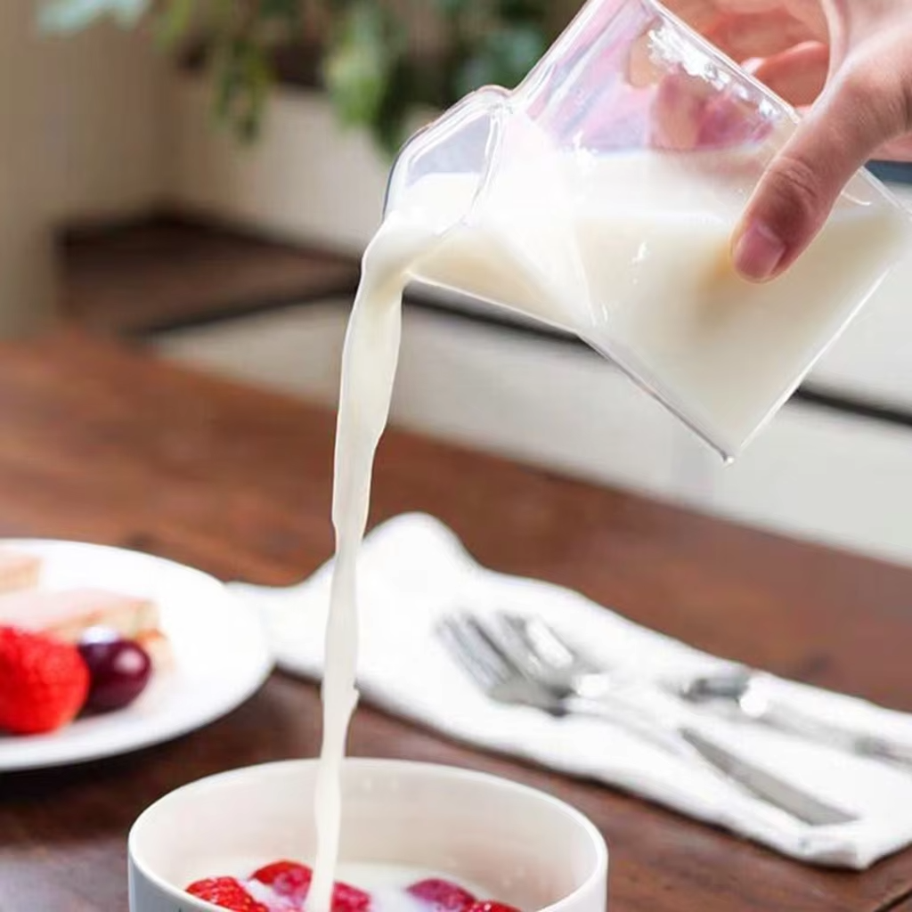 Creative Microwaveable Single Wall Glass Mug High Borosilicate Glass Drinkware Nonslip