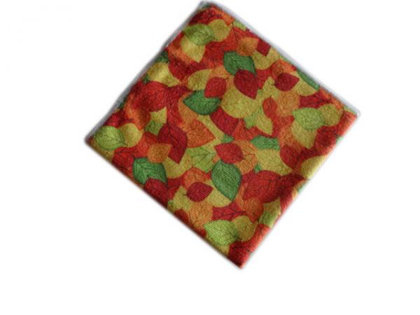 Buy Printed Microfiber Cleaning Towel Autumn Leaves at wholesale prices