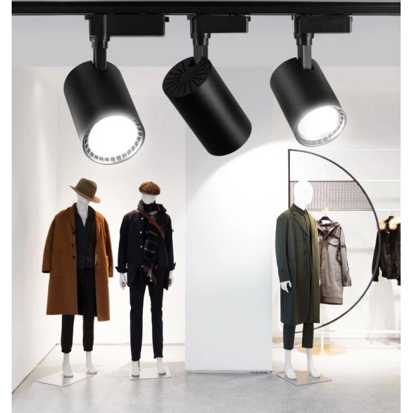 10W Soft Warm White Dimmable 4 Phase Wire Adjustable GU10/MR16 LED Spotlight/Track Light