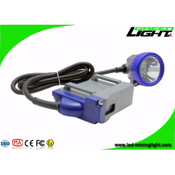 Explosion Proof LED Mining Cap Lamp With 6.6Ah Rechargeable Li - Ion Battery