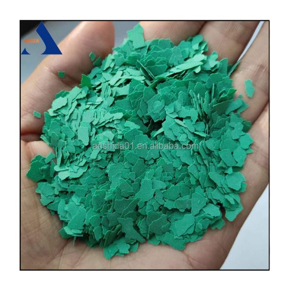 Composite Rock Chips Spray Application Method for Multi Color Flake Chips Coatings