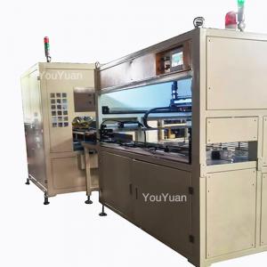 Quality Servo Controlled Tissue Paper Converting Machine 60dB 5-7 Logs/Min for sale