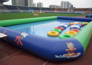 China Cute Logo Printing Air Sealed Swimming Pool For Kid / Kids Swim Pools For Fun on sale