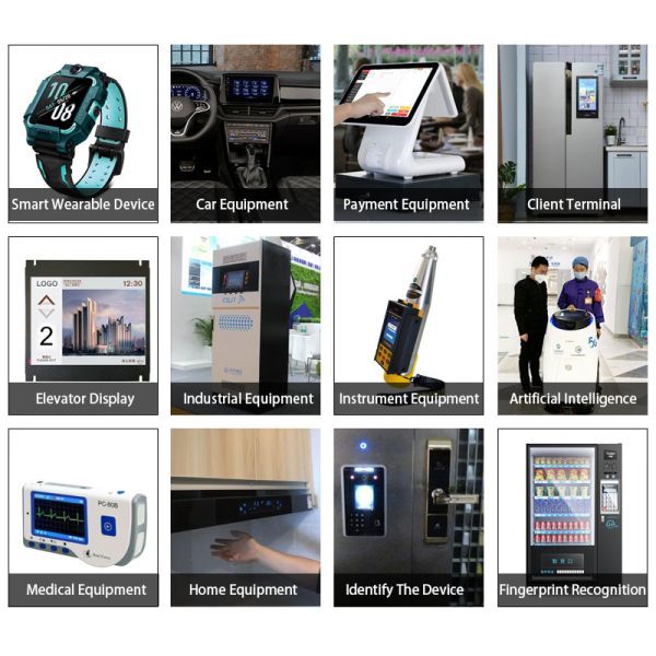Capacitive Touch IPS LCD Display 480x480 Resolution 2.1'' TFT LCD Display With ST7701S