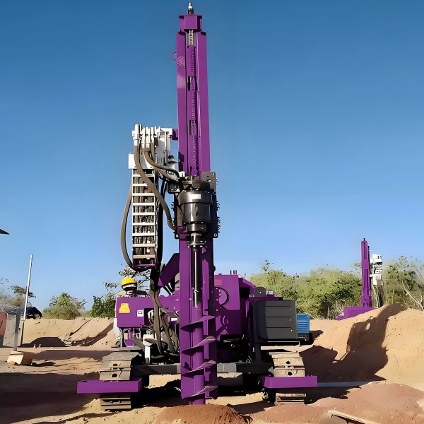 Multifunctional Pile Driver Four Piling Methods High Efficiency Hydraulic Hammer Pile Driver Machine