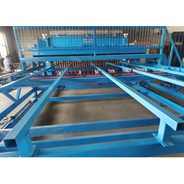 PLC Concrete Reinforcing Mesh Panel Welding Machine Rebar Diameter 12mm