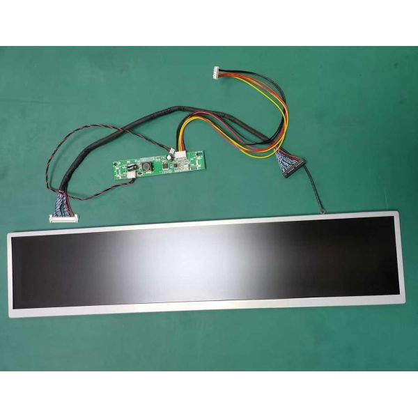 BOE 19inch Stretched LCD Display Bar LCD with 1920*360pixels Resolution and 30Pin Connector for Digital Signage