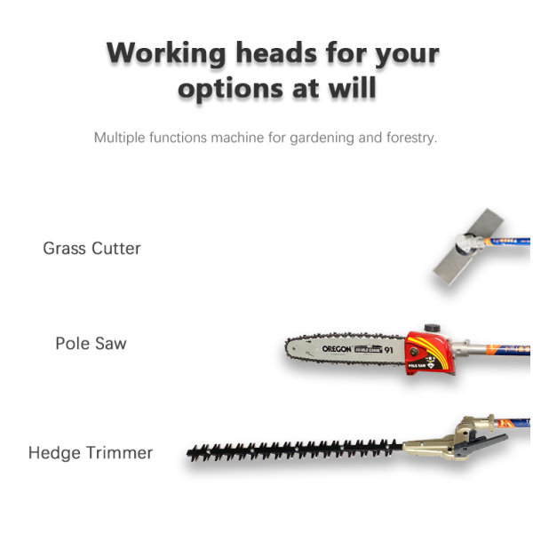 Garden Telescopic Long Reach Pole Hedge Trimmer