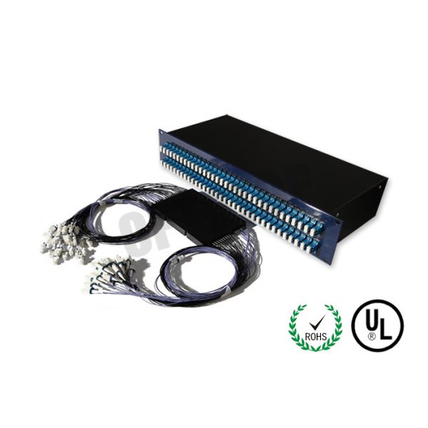 ROHS Duplex Fibre Optic Coupler LC / UPC For FTTH Optical Network