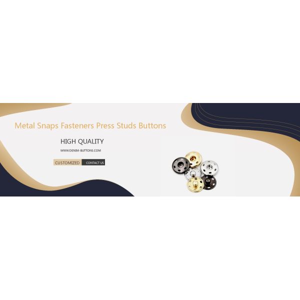 Press Studs Buttons 0.6 InchMetal Clothing Snaps