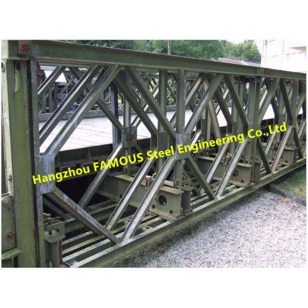 Compact 100 Truss Bridge Components Heavy Transom End Post Bolt Connect British Standard