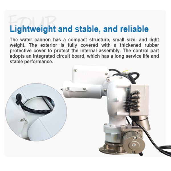 Electric Supply Automatic Electric Program Control Water Cannon for Watering Cart